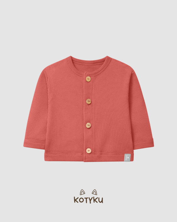 Bluza o strukturze wafla