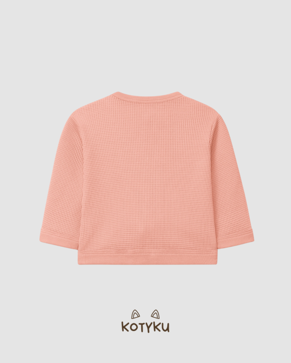 Bluza o strukturze wafla