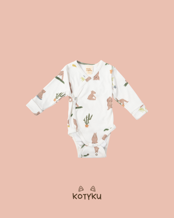 Body kopertowe z długim rękawem Wieczorna Joga